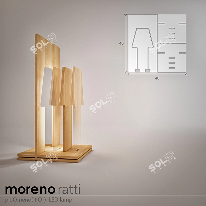 Elegant Marble Creations: MorenoRatti 3D model image 2