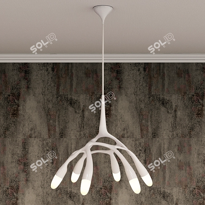 Title: NLC Next Pendant - Modern and Versatile Lighting 3D model image 3