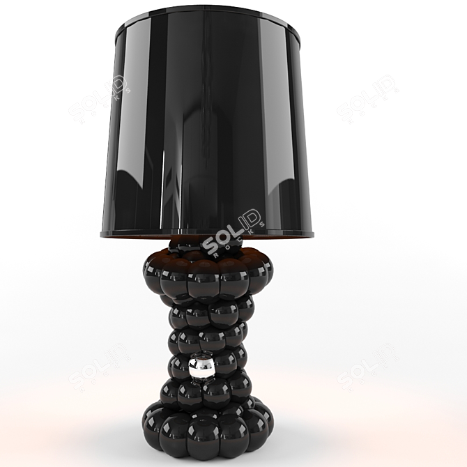 Modern Bubbles Table Lamp 3D model image 1