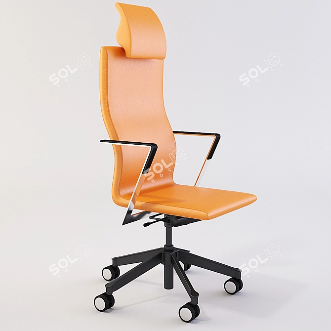 Edsbyn Se-di: Stylish Swivel Chair with Adjustable Swing 3D model image 1