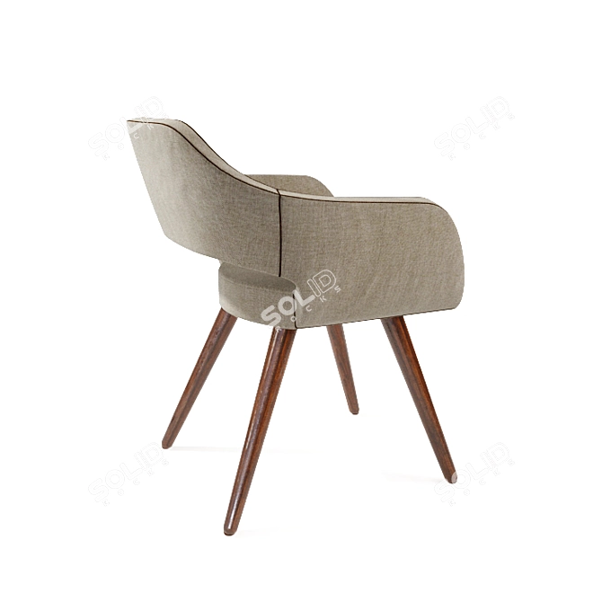 Comfort Plus Chair 3D model image 2