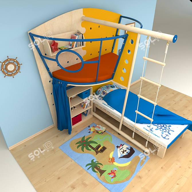 HABA Kids Play Furniture 3D model image 2