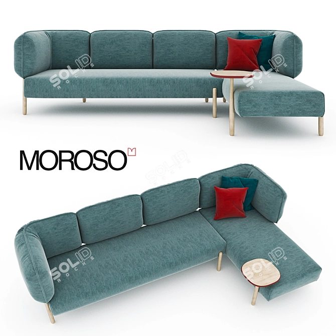 Cozy Elegance: MOROSO Love Me Tender 3D model image 1
