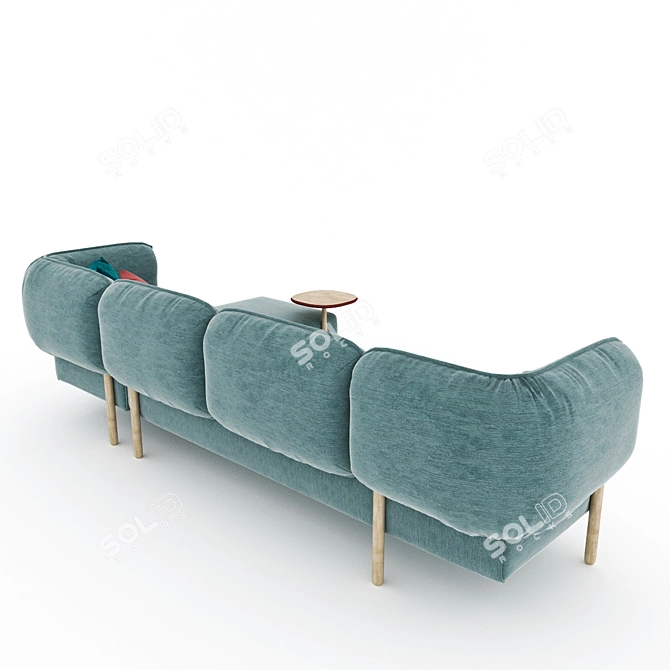 Cozy Elegance: MOROSO Love Me Tender 3D model image 2