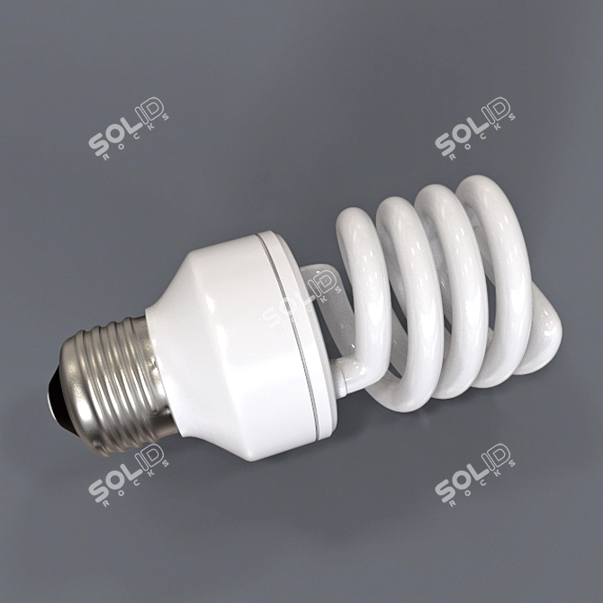 EcoGlow: Energy-Saving Lamp 3D model image 1