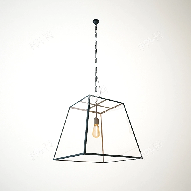 Ceiling Lantern 3D model image 1