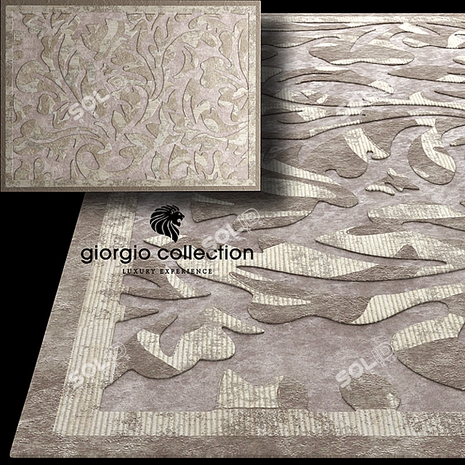 Luxury Augustus Giorgio Collection Carpet 3D model image 1