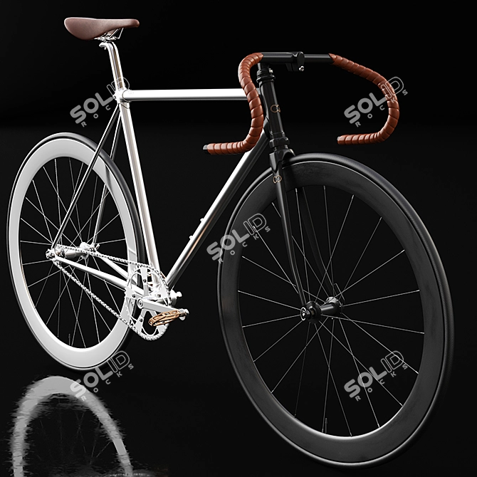 Creme Cycles Vinyl 5050 Bicycle 3D model image 1