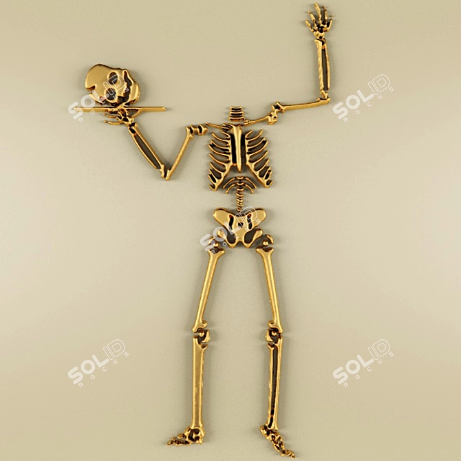 Bony Buddy
Skeletal Sweeper
Ghoulish Guardian
Bone Brigade
Spooky Skeleton 3D model image 1