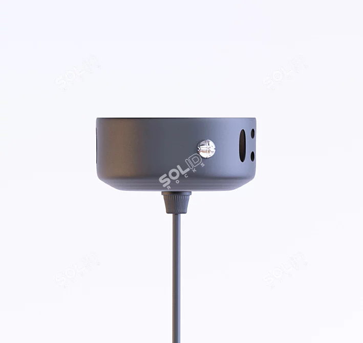 Title: Elegant Ceiling Chandelier Set 3D model image 2