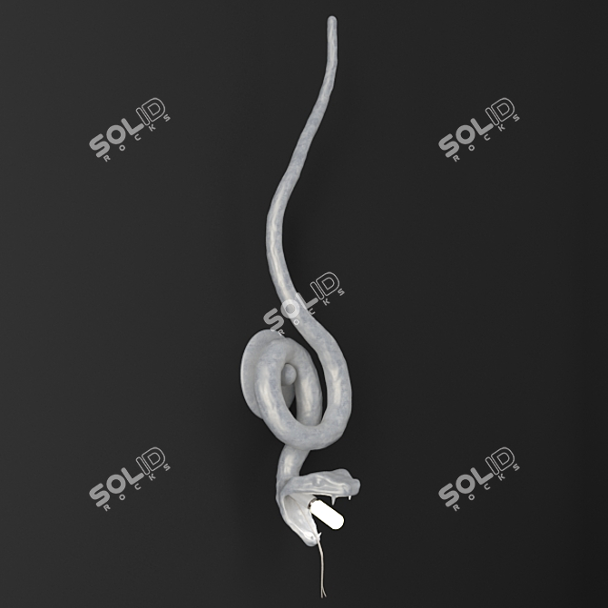 Ethereal Ocean Sconce 3D model image 2