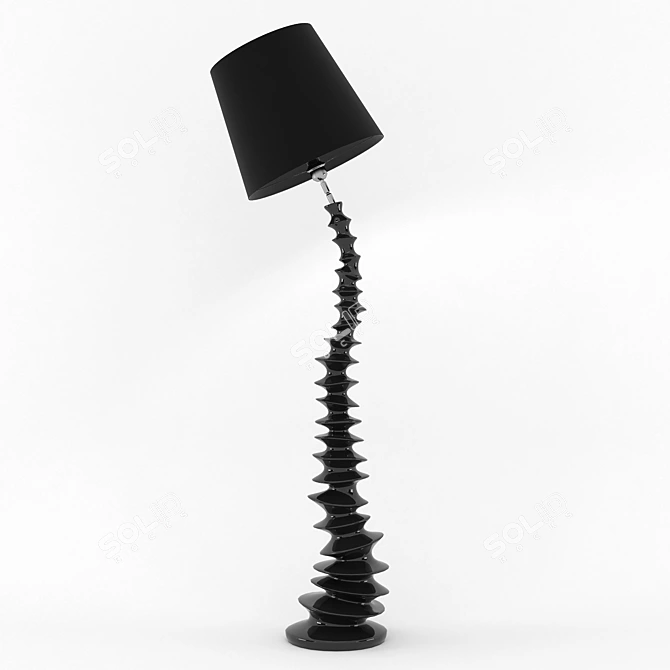 Ostersund Floor Lamp 3D model image 1