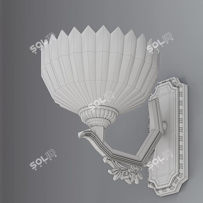 Reccagni Angelo A 2825/1 - Elegant Table Lamp 3D model image 2