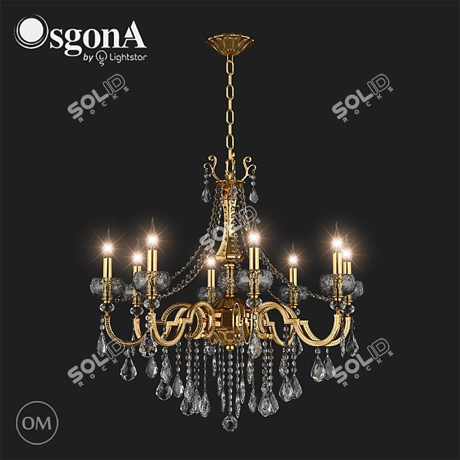 Lightstar 787082 Montare Osgona 3D model image 1