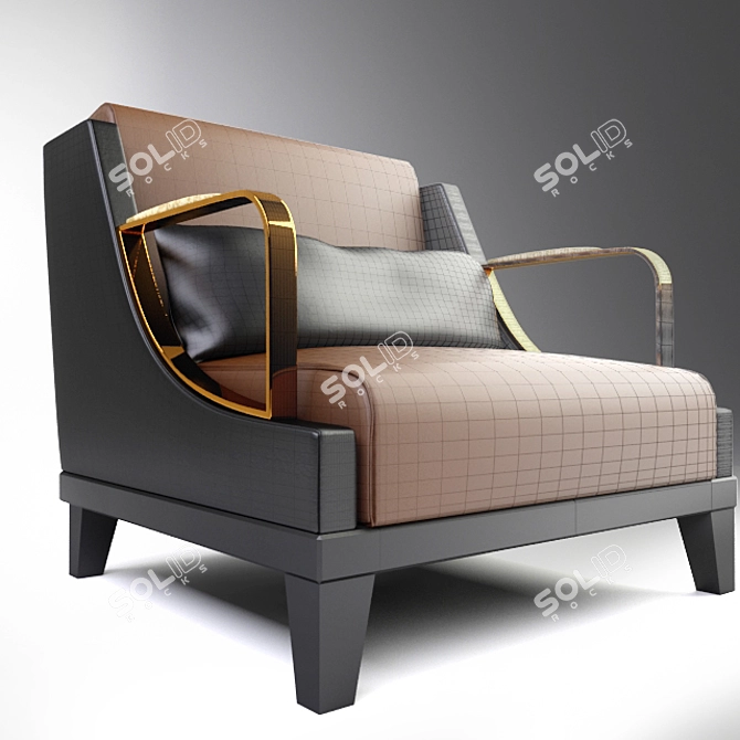 SMANIA Dorothy Arm Chair 3D model image 2