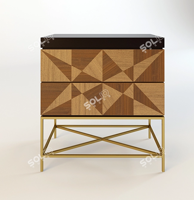 Manor House Bedside Table: MILPA 3D model image 3