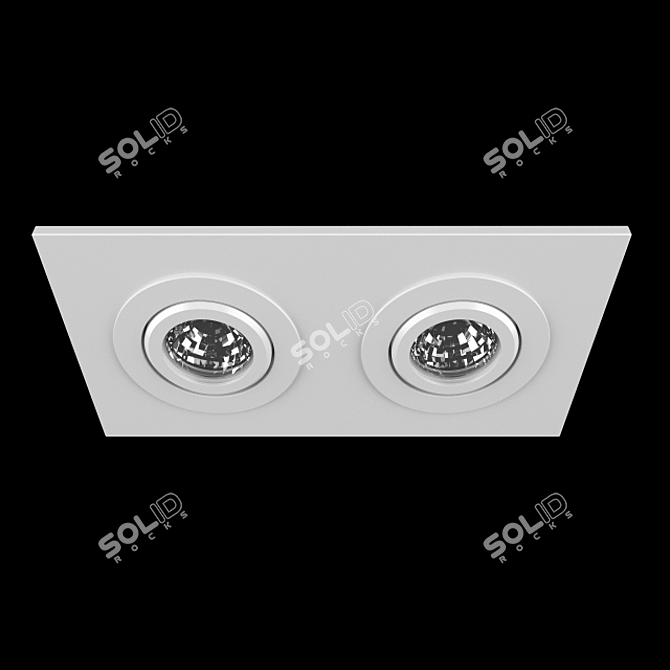 Singo X2 Lightstar Ceiling Spotlight 3D model image 1