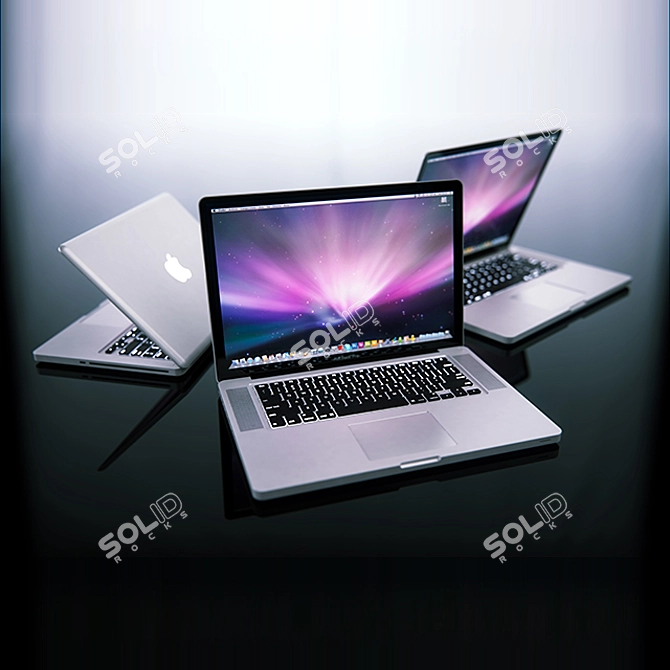 Apple MacBook Pro 15'' - Unleashing Limitless Power 3D model image 1