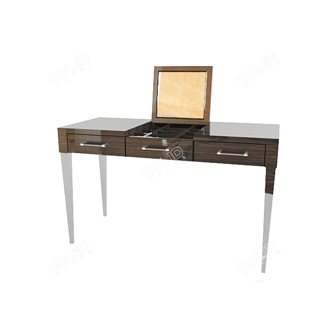 Fendi Casa Dedalo Lady Desk 3D model image 1