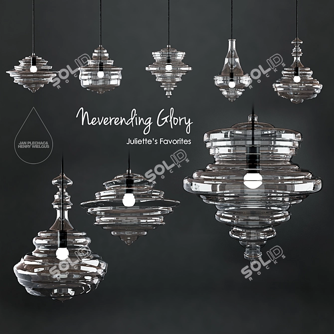 Eternal Elegance: Iconic Chandeliers 3D model image 1