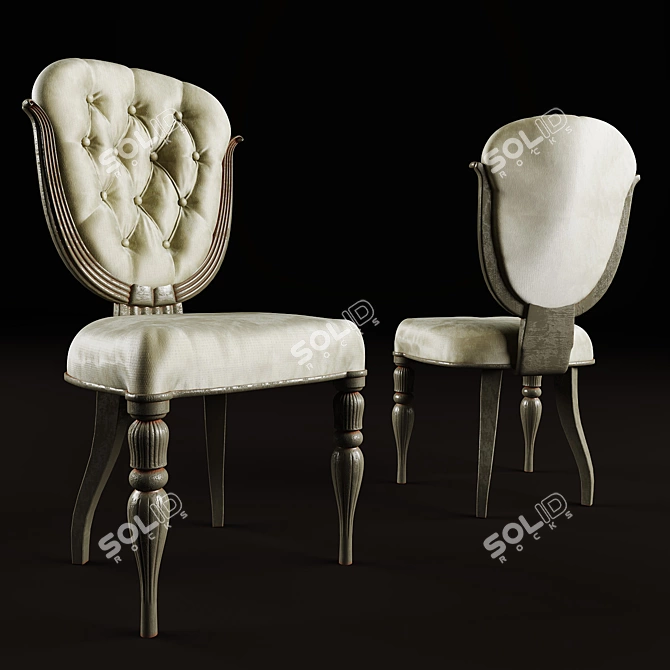 Lifestyle Meroni Chair 3D model image 1
