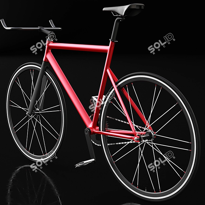 State Bicycle 6061 Black Label: Unique Customized Edition 3D model image 2