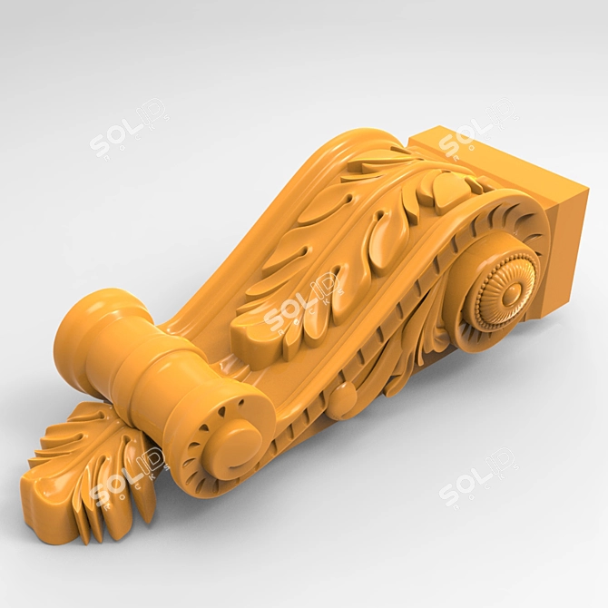 CNC Capital for Precision Machining 3D model image 1