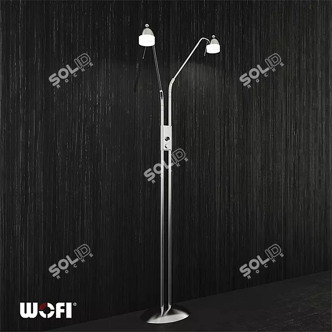 Wofi ALI 840: Sleek German Floor Lamp 3D model image 1