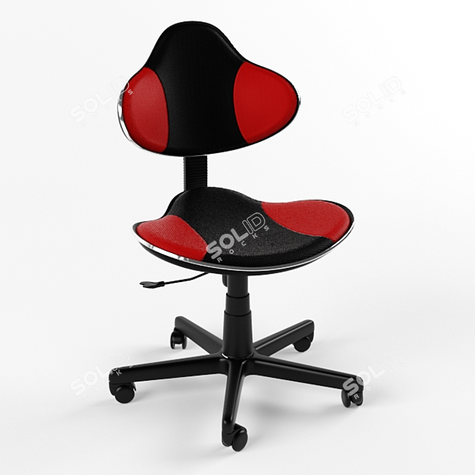 ErgoFlex Office Chair 3D model image 1