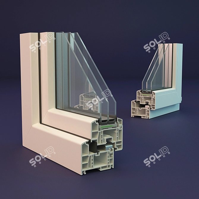 REHAU GENEO: Next-Level Window System 3D model image 1