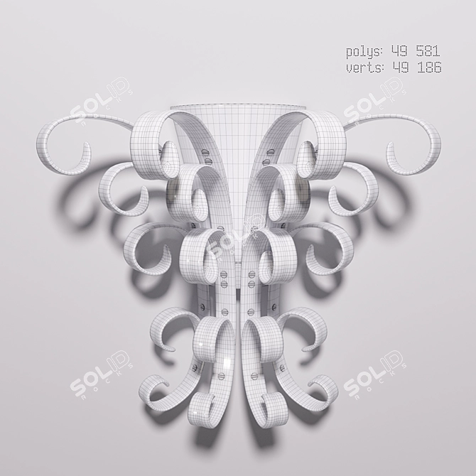 Elegance in Light: Pregno LP022 3D model image 2