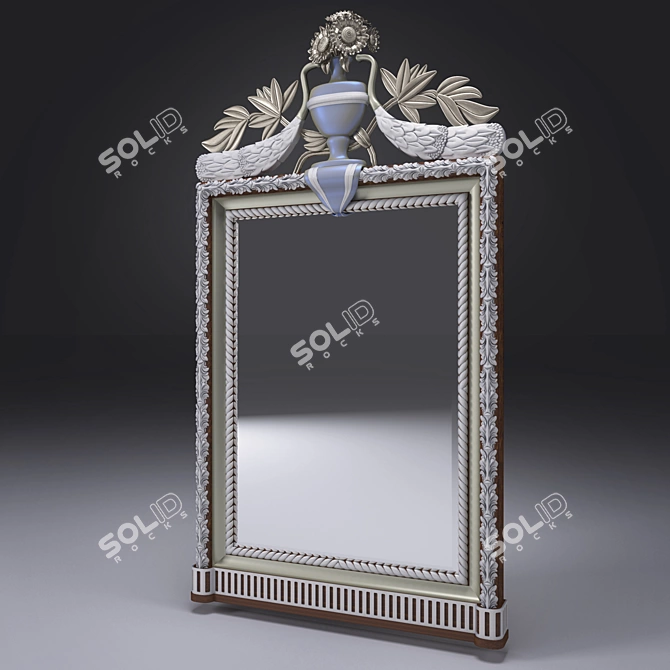 Reflect & Shine: DORIS Mirror 3D model image 1