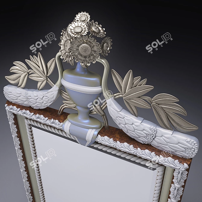 Reflect & Shine: DORIS Mirror 3D model image 2