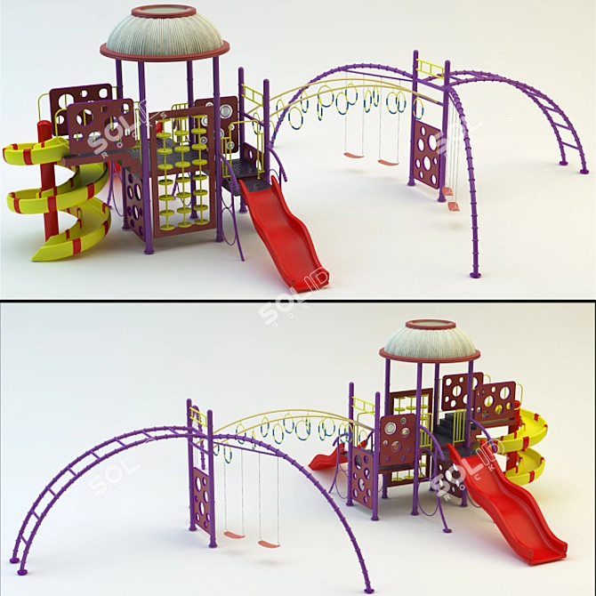 Children's Fun Zone 3D model image 1