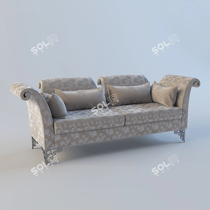 Italian Collection: JCPassion Sofa 3D model image 1