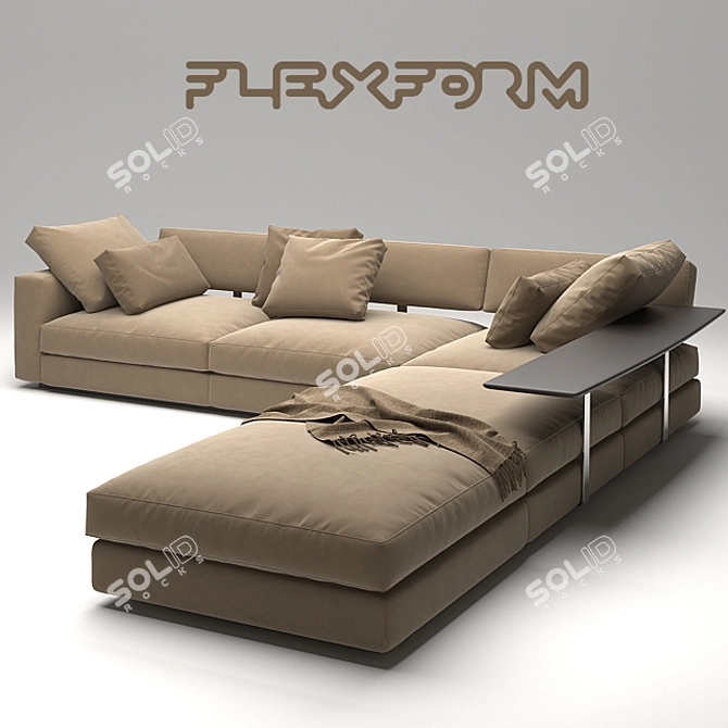Euphoric Bliss: Flexform Pleasure 3D model image 2