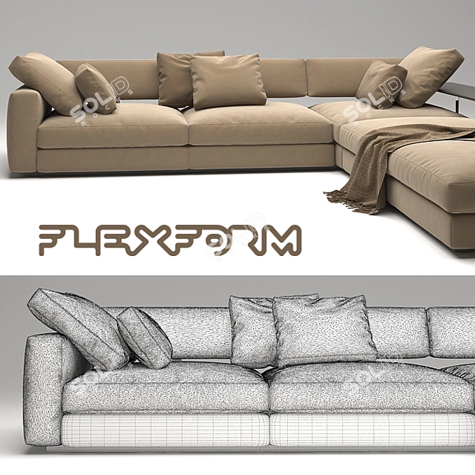 Euphoric Bliss: Flexform Pleasure 3D model image 3