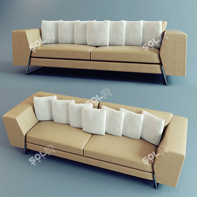 ARDEN Twin-Single Bed 3D model image 1