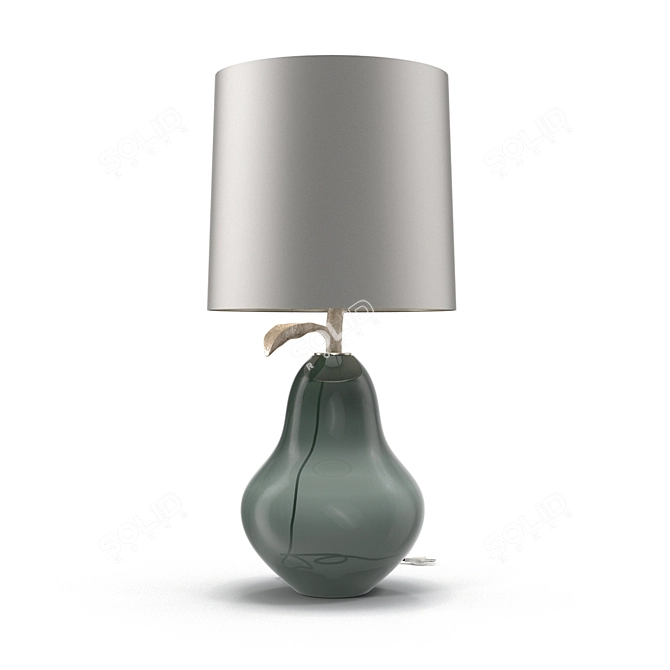 Porta Romana GLB45 PEAR Lamp Charcoal - Modern Elegance 3D model image 1