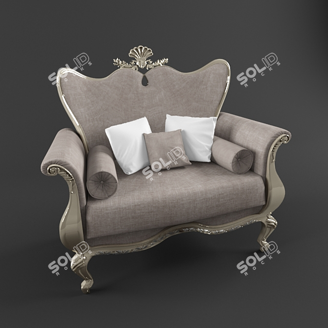 ErgoComfort BF Chair 3D model image 1