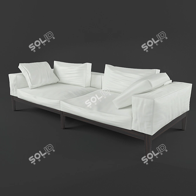 Elevate Your Mood | Moodie Sofa 3D model image 1