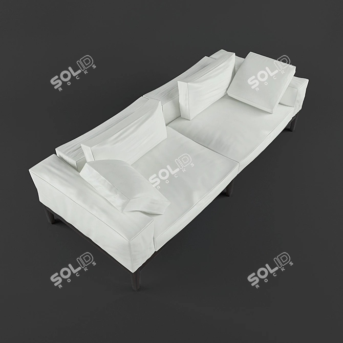 Elevate Your Mood | Moodie Sofa 3D model image 2