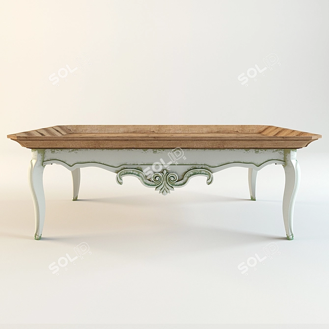 Elegant Grande Arredo Coffee Table 3D model image 1