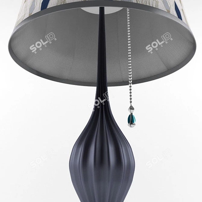 Boho Chic Floor Lamp 3D model image 2