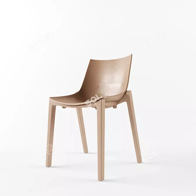 Elegance Dining Chair 3D model image 3