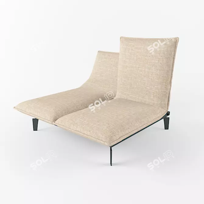 Modern Comfort: Rolf Benz Nova_2 3D model image 1