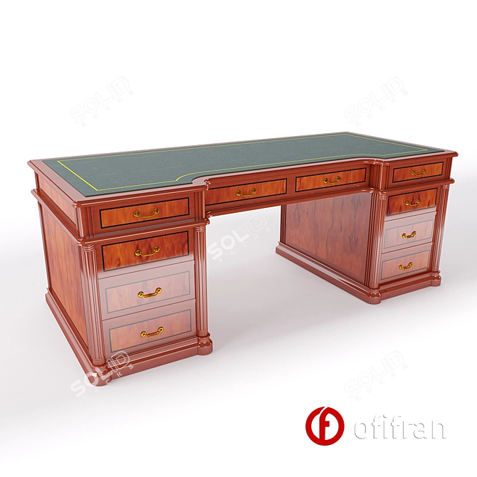 Classic Art & Moble Table 3D model image 1