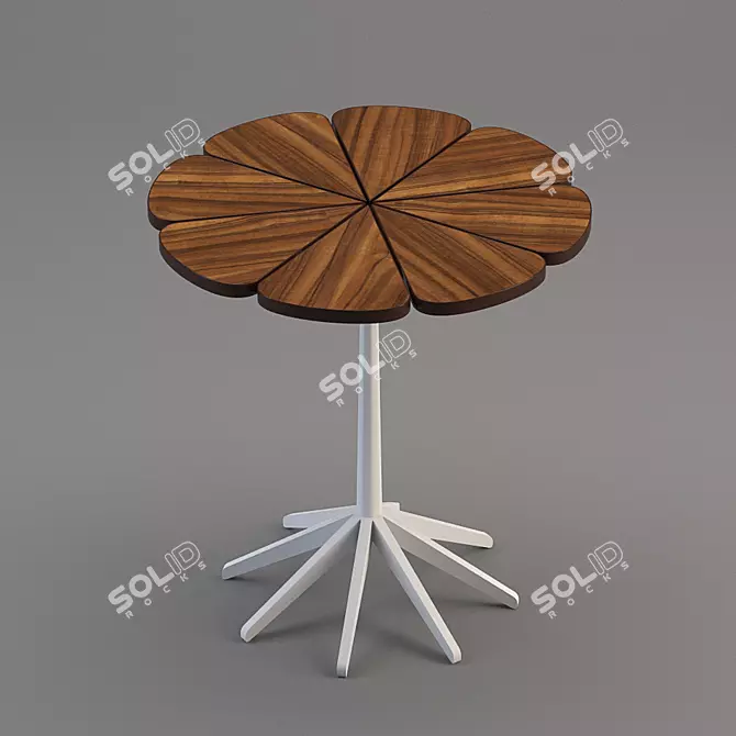 Ambella Sea Flower Side Table (60cm x 64cm) 3D model image 1