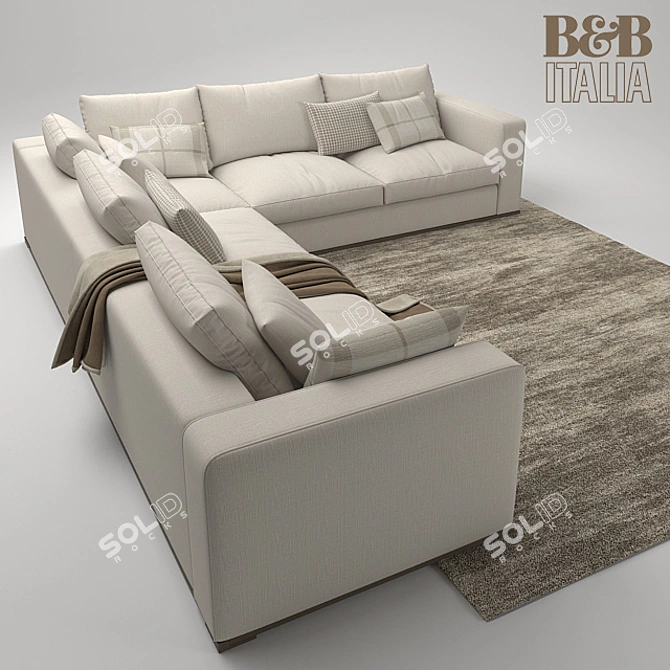 MAXALTO B&B Italia Omnia Sofa 3D model image 2
