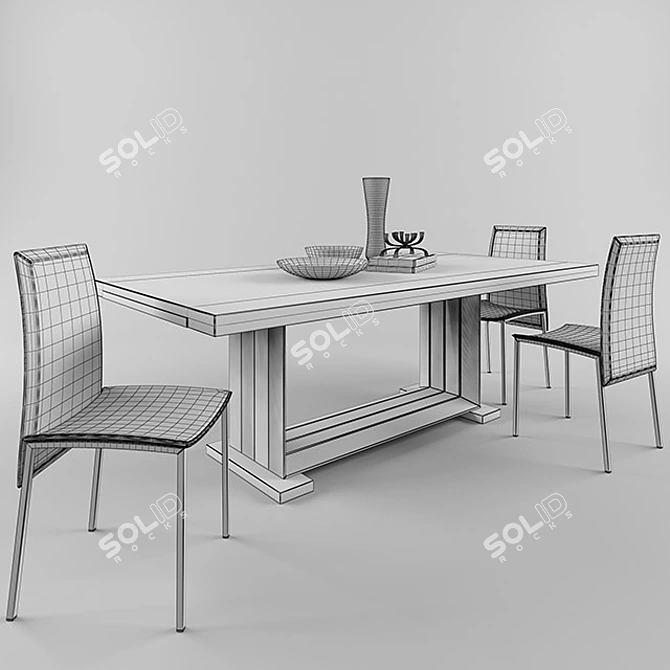 Monaco Drive Table - Exquisite and Functional 3D model image 3